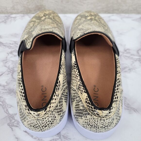 Vionic Women's Demetra Snake Embossed Slip On Sneakers Size 8 - Picture 8 of 13